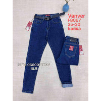 Vanver Мом джинси синього кольору Mom fit 25-30 8067