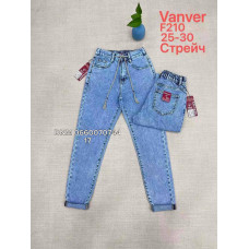 Vanver Мом джинси блакитного кольору Mom fit 25-30 210
