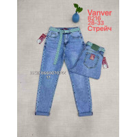 Vanver Мом джинси блакитного кольору Mom fit 28-33 216