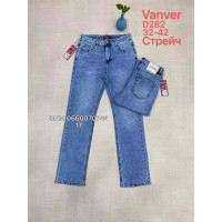 Vanver Класичні джинси блакитного кольору Classic fit 32-42 282