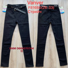 Vanver Skinny джинси американка чорного кольору 28-33 81680
