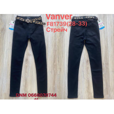 Vanver Skinny джинси американка чорного кольору 28-33 81739