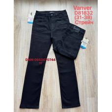 Vanver Класичні джинси чорного кольору Classic fit 31-38 81832
