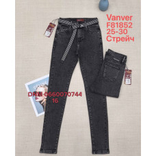 Vanver Skinny американка джинси сірого кольору 25-30 81852