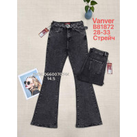 Vanver Кльош джинси сірого кольору Flare fit 28-33 81872