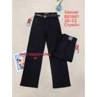 Vanver Wide leg джинси чорного кольору 28-33 81881
