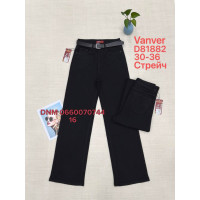 Vanver Wide leg джинси чорного кольору 30-36 81882