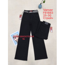 Vanver Wide leg джинси чорного кольору 25-30 81883