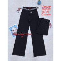 Vanver Wide leg джинси чорного кольору 25-30 81892