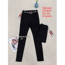 Vanver Skinny джинси американка чорного кольору 25-30 81897