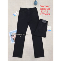 Vanver Класичні джинси чорного кольору Classic fit 32-42 81908