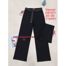 Vanver Wide leg джинси чорного кольору 30-36 81911