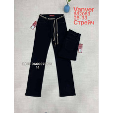 Vanver Класичні джинси чорного кольору Classic fit 28-33 82053
