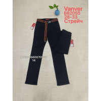 Vanver Класичні джинси чорного кольору Classic fit 28-33 82055