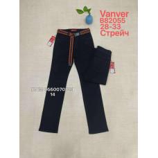 Vanver Класичні джинси чорного кольору Classic fit 28-33 82055