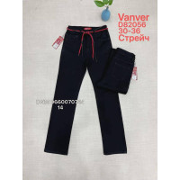 Vanver Класичні джинси чорного кольору Classic fit 30-36 82056