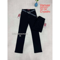 Vanver Класичні джинси чорного кольору Classic fit 30-36 82057