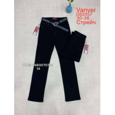 Vanver Класичні джинси чорного кольору Classic fit 30-36 82057