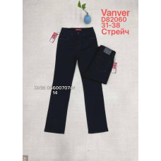 Vanver Класичні джинси чорного кольору Classic fit 31-38 82060