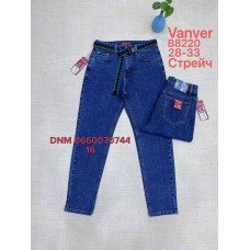 Vanver Мом джинси синього кольору Mom fit 28-33 8220