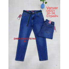 Vanver Мом джинси синього кольору Mom fit 30-36 8221