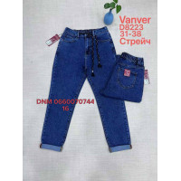 Vanver Мом джинси синього кольору Mom fit 31-38 8223