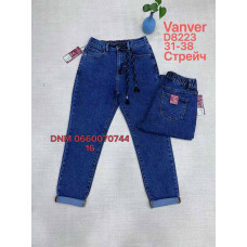 Vanver Мом джинси синього кольору Mom fit 31-38 8223