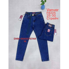 Vanver Мом джинси синього кольору Mom fit 25-30 8225