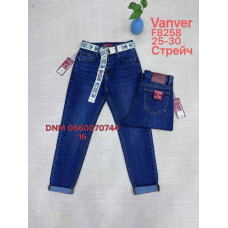 Vanver Мом джинси синього кольору Mom fit 25-30 8258