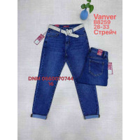 Vanver Мом джинси синього кольору Mom fit 28-33 8259