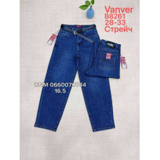 Vanver Баггі джинси синього кольору 28-33 8261