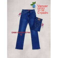 Vanver Класичні джинси синього кольору Classic fit 31-38 8282