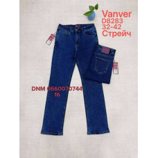Vanver Класичні джинси синього кольору Classic fit 32-42 8283
