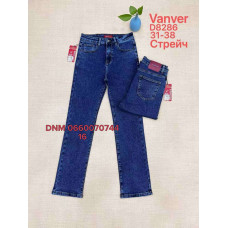 Vanver Класичні джинси синього кольору Classic fit 31-38 8286