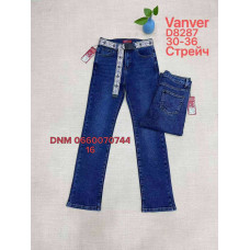 Vanver Класичні джинси синього кольору Classic fit 30-36 8287