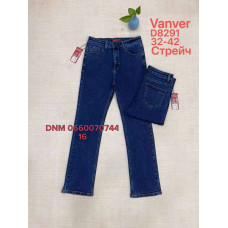 Vanver Класичні джинси синього кольору Classic fit 32-42 8291