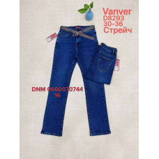 Vanver Класичні джинси синього кольору Classic fit 30-36 8293