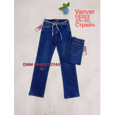 Vanver Класичні джинси синього кольору Classic fit 25-30 8303
