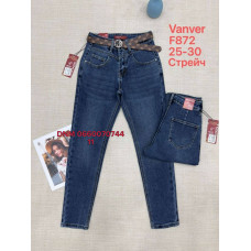 Vanver Мом джинси синього кольору Mom fit 25-30 872