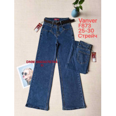 Vanver Wide leg джинси широкі синього кольору 25-30 873