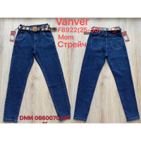 Vanver Мом джинси синього кольору Mom fit 25-30 8922