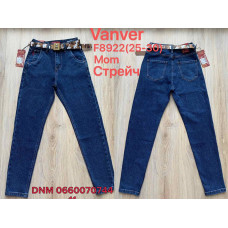 Vanver Мом джинси синього кольору Mom fit 25-30 8922