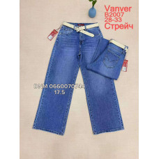 Vanver Wide leg джинси широкі синього кольору 28-33 2007