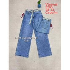 Vanver Wide leg джинси широкі блакитного кольору 28-33 205