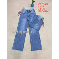 Vanver Wide leg джинси широкі блакитного кольору 28-33 228