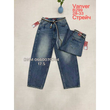 Vanver Баггі джинси синього кольору Baggy fit 28-33 299