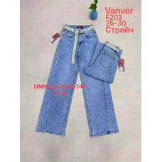 Vanver Wide leg джинси блакитного кольору 25-30 203