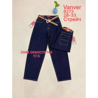Vanver Баггі джинси синій кольору Baggy fit 28-33 273