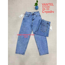 Vanver Баггі джинси блакитний кольору Baggy fit 28-33 7226