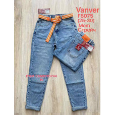 Vanver Мом джинси блакитного кольору 25-30 8075